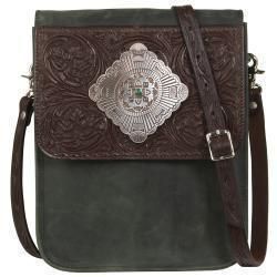 Angel Ranch Emerald Collection Conceal Carry Crossbody Green D3300064137 Angel Ranch Emerald Collection Conceal Carry Crossbody Green D3300064137