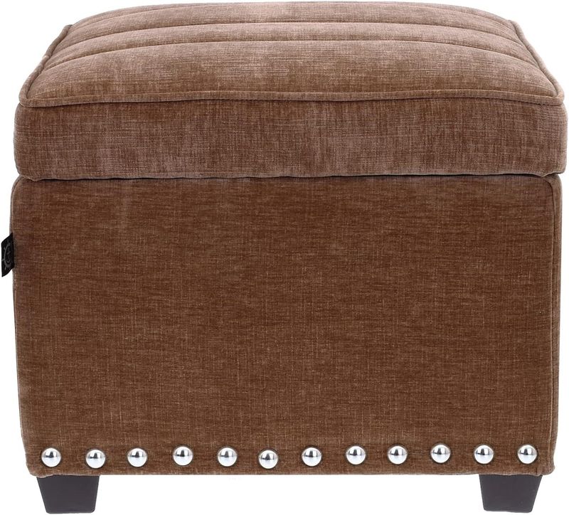 Caravel Storage Ottoman Ginger (444160)
