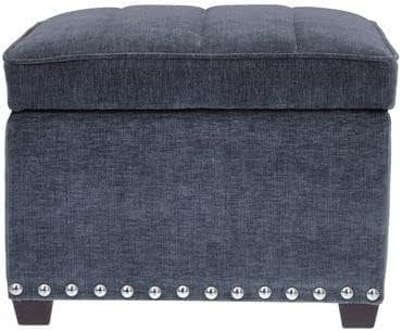 Caravel Storage Ottoman Charcoal (444170)