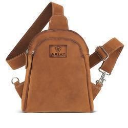 Ariat Women's Gwen Collection Leather Sling Bag – Brown (A770017302) Ariat Women's Gwen Collection Leather Sling Bag – Brown (A770017302)