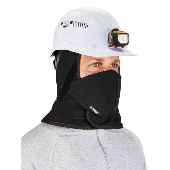 Ergodyne N-Ferno® 6871 Winter Hard Hat Liner & Cotton Mouthpiece Kit – 2-Layer