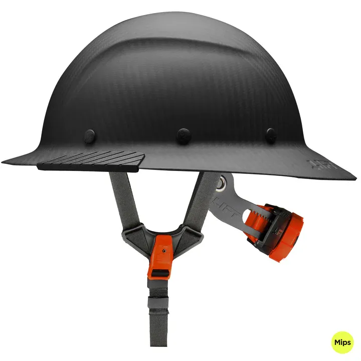 Lift Dax Carbon Mips Hard Hat Full Brim