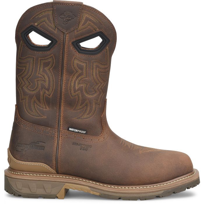 Double-H Phantom Rider Stanton 11" Waterproof Composite Toe Roper – Brown (PH5010)