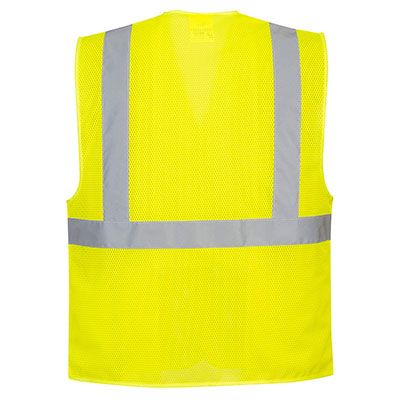 Portwest NON-FR Economy Hi-Vis Band and Brace Vest Yellow- UC492