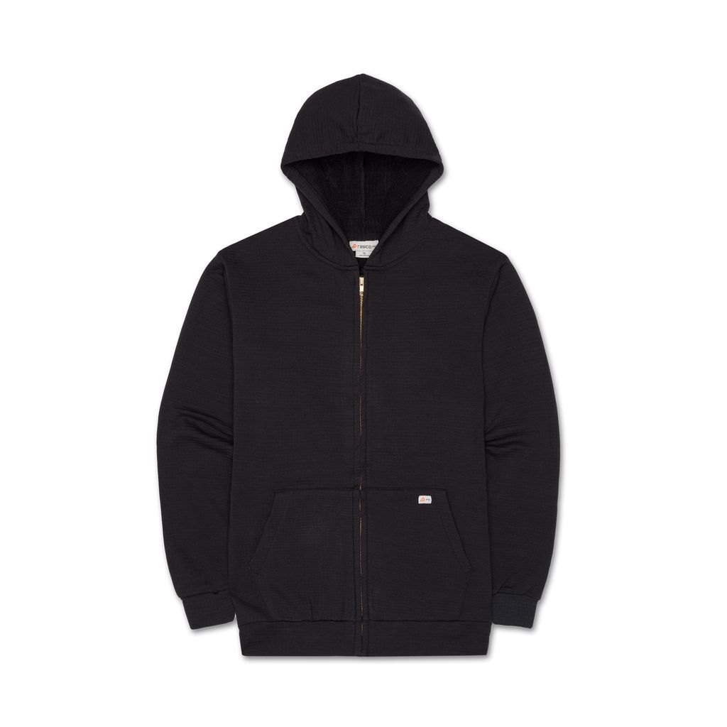 Rasco FR Graphic Zip Hoodie - Black w/ Rasco Eagle FR2002GBK Rasco FR Graphic Zip Hoodie - Black w/ Rasco Eagle FR2002GBK, Color: Black, Size: S