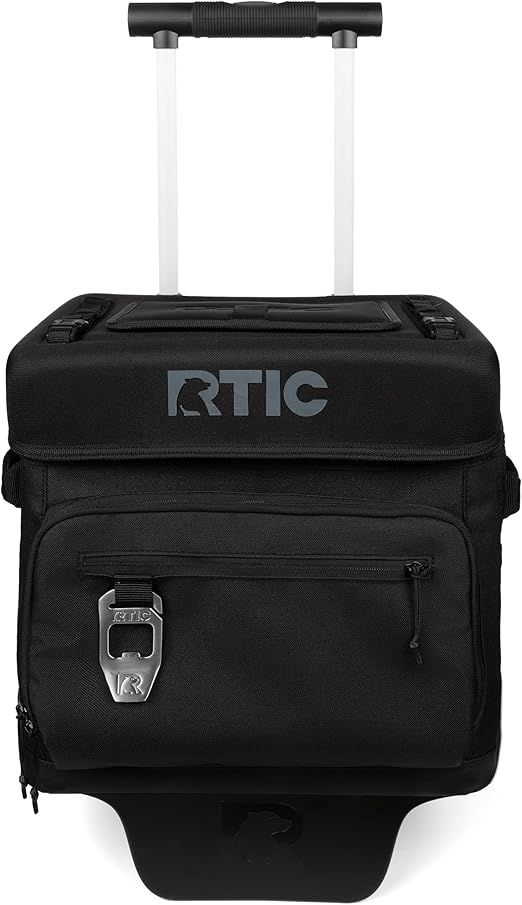 RTIC 40 Can Everyday Wheeled Cooler, Color: Black
