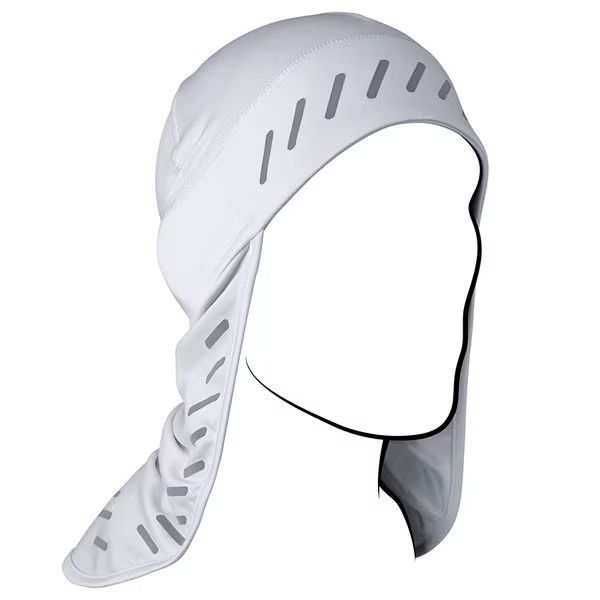 Zan UV Reflective SportFlex UPF50+ Helmet Liner with Neck Shade Zan UV Reflective SportFlex UPF50+ Helmet Liner with Neck Shade , Color: White WHLNS089