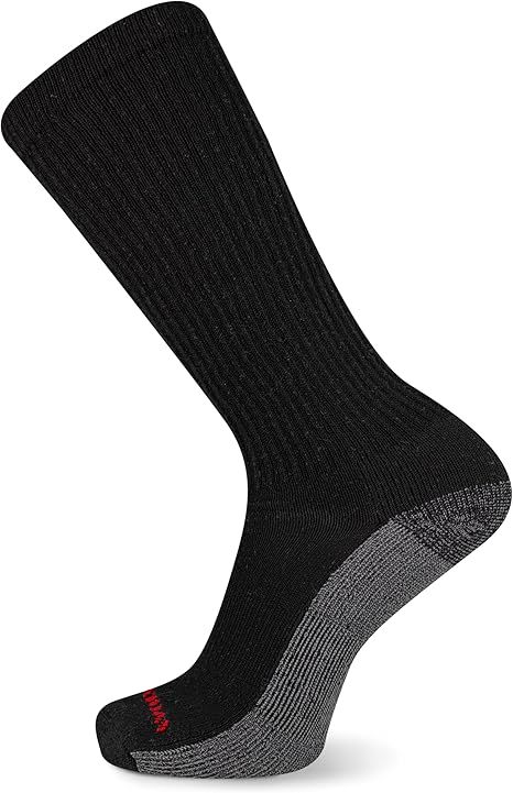 Wolverine Over The Calf Cotton Comfort Steel-Toe Sock- WWM40004O6