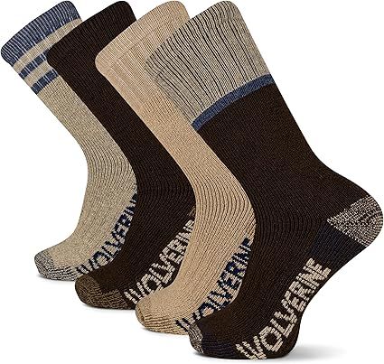 Wolverine Wilderness Thermal Crew Boot Sock- WWM40014B4