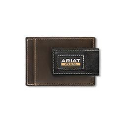 Ariat Work Wallet Card Case Brown A3400302