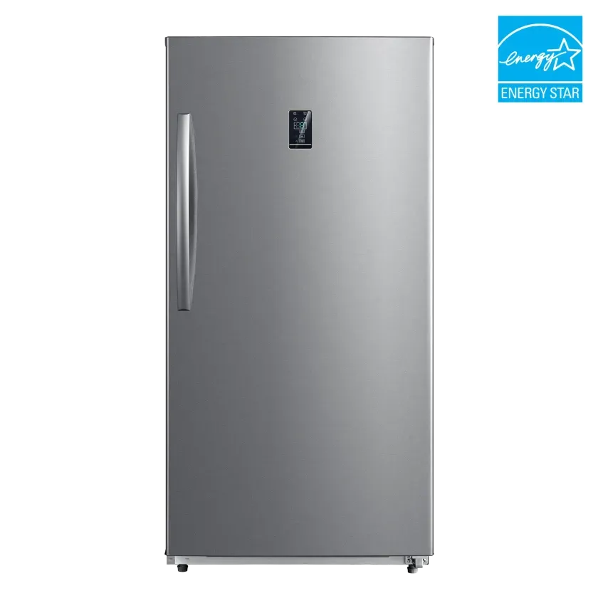 Element 17 Cu. Ft. Stainless Steel Upright Convertible Freezer/Refrigerator – Garage Ready (Model EUF17CECS) Element 17 Cu. Ft. Stainless Steel Upright Convertible Freezer/Refrigerator – Garage Ready (Model EUF17CECS)