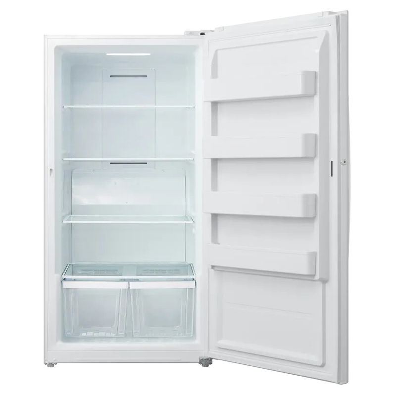 Element 17 Cu. Ft. White Upright Convertible Freezer/Refrigerator – ENERGY STAR® (Model EUF17CEBW)