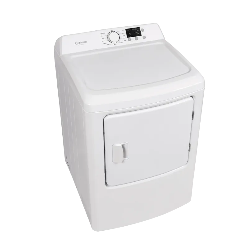 Element 6.7 Cu. Ft. Front Load Electric Dryer – White (Model EATDE2767CW)