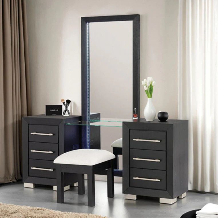 Ashbourne Vanity Set FM7415BK-V-SET