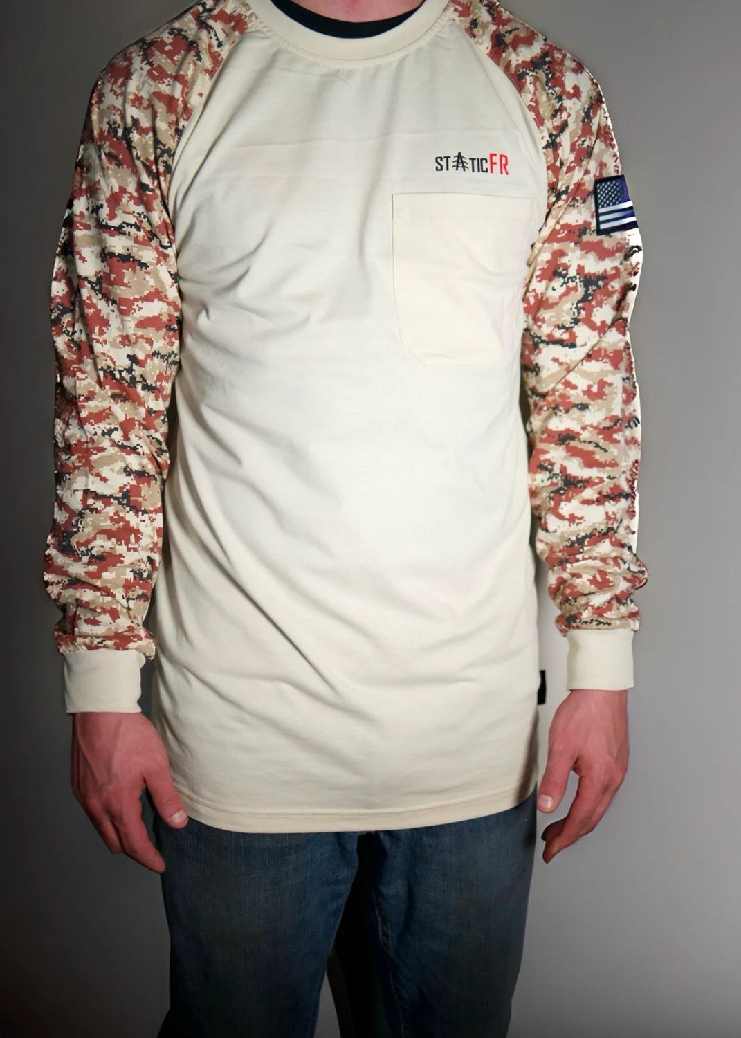 **STATIC FR Digital Camo - Tan/Black