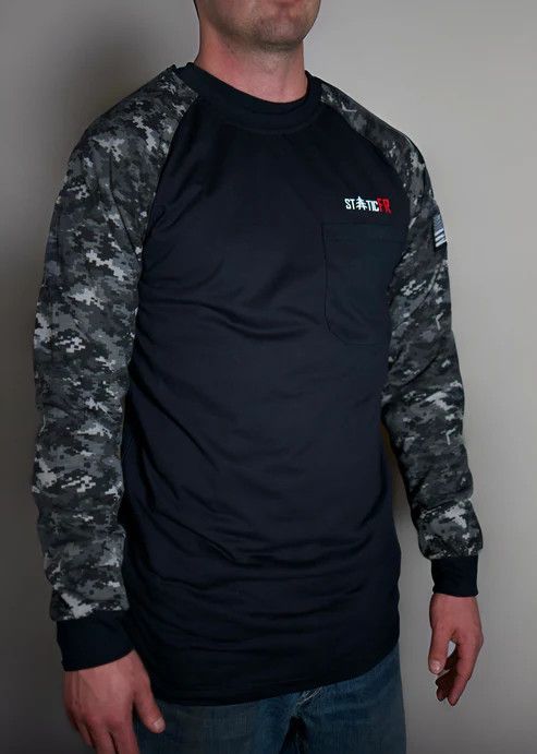 **STATIC FR Digital Camo - Black/Gray **STATIC FR Digital Camo - Black/Gray