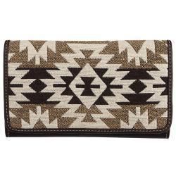 Nocona Tessa Style Ladies Wallet Brown N770016502 Nocona Tessa Style Ladies Wallet Brown N770016502