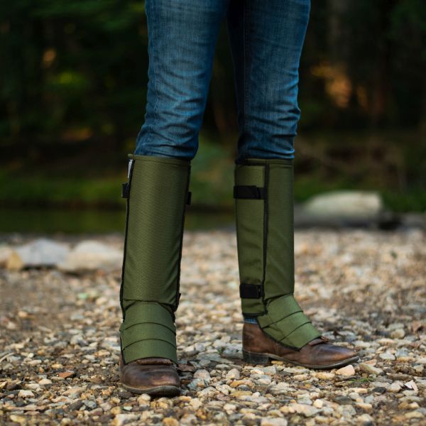 CrackShot Snake Chapz Olive Green Snake Guardz™ – Lightweight Snake Protection
