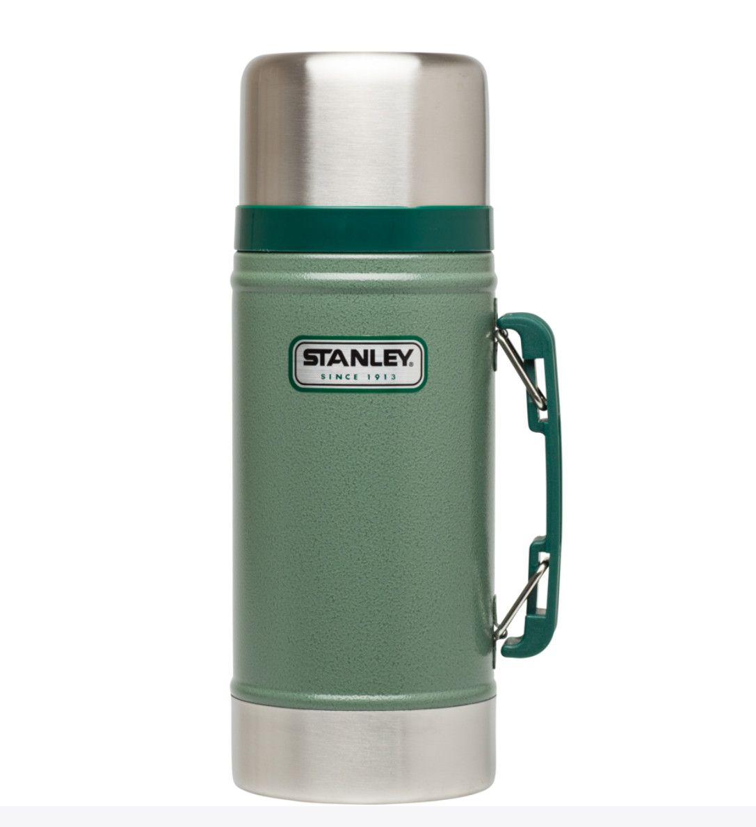STANLEY The Heritage Classic Food Jar 24 OZ 10-01229, Color: Hammertone Green