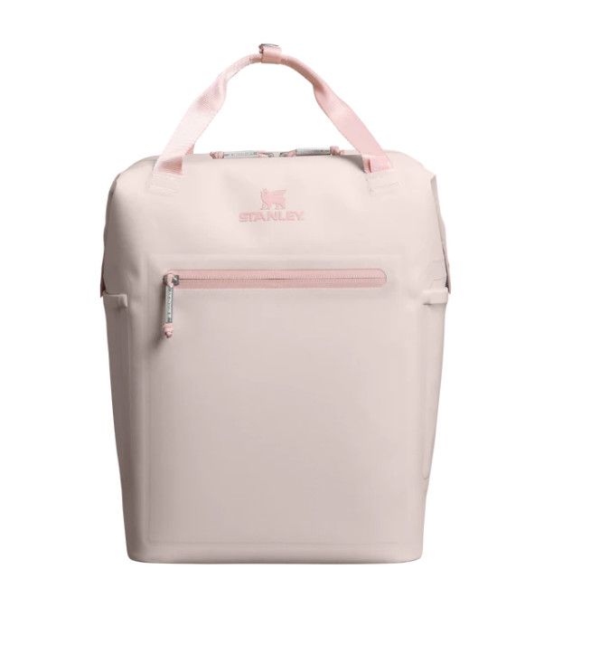 STANLEY The All Day Madeleine Mini Cooler Backpack 14 qt STANLEY The All Day Madeleine Mini Cooler Backpack 14 qt, Color: Rose Quartz