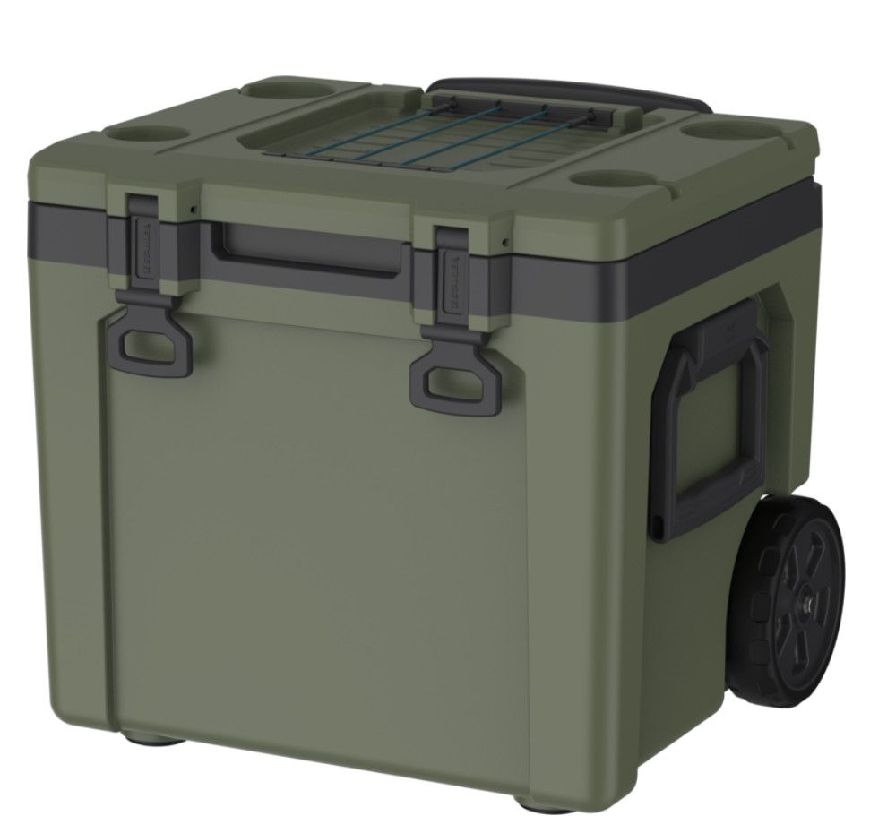 Stanley The Easy-Carry Outdoor Wheeled Cooler 50QT Stanley The Easy-Carry Outdoor Wheeled Cooler 50QT, Color: Dried Pine