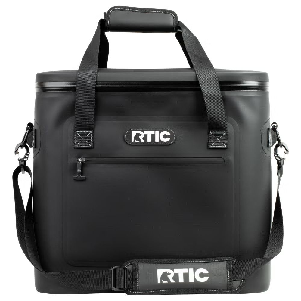 Rtic 20 Can Ultra Tough Soft Cooler Rtic 20 Can Ultra Tough Soft Cooler, Color: Black