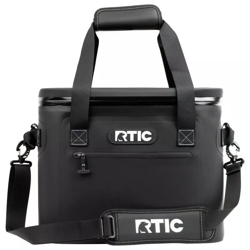 Rtic 30 Can Ultra Tough Soft Cooler Rtic 30 Can Ultra Tough Soft Cooler, Color: Black
