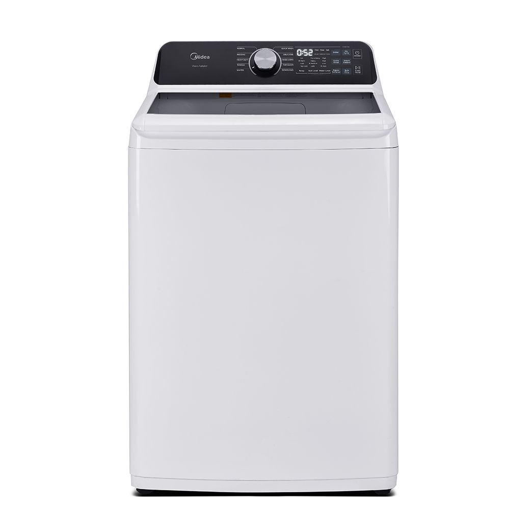 Midea (MLTW44A4BWW) 4.4 CF Top Load Washer, Agitator, Stainless Tub - White Midea (MLTW44A4BWW) 4.4 CF Top Load Washer, Agitator, Stainless Tub - White