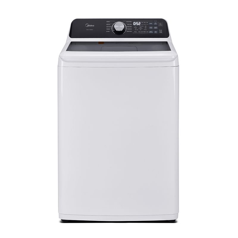 Midea (MLTW44A4BWW) 4.4 CF Top Load Washer, Agitator, Stainless Tub - White