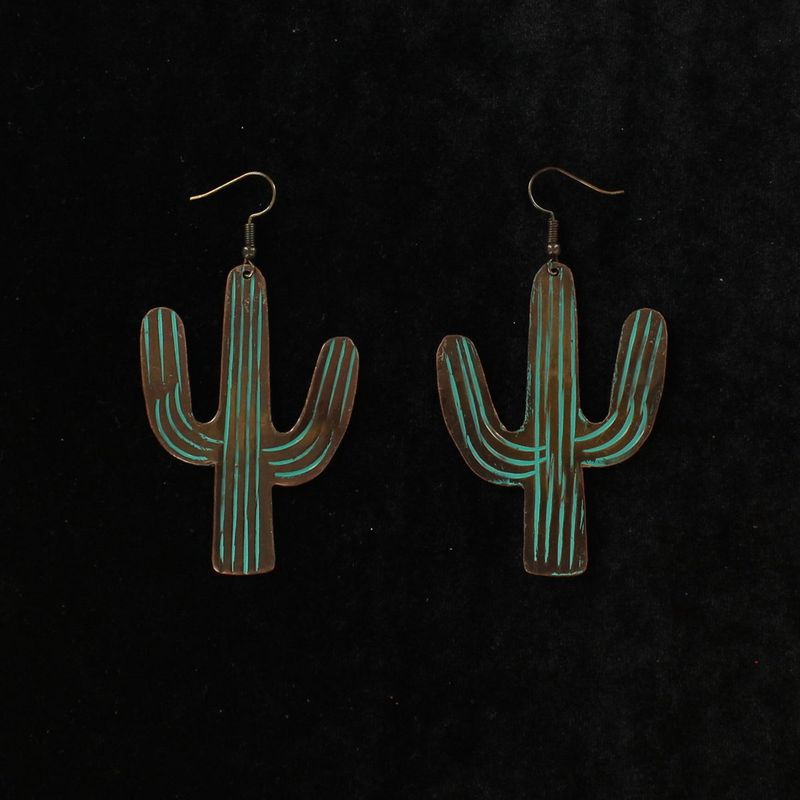 Blazin Roxx Earrings Cactus