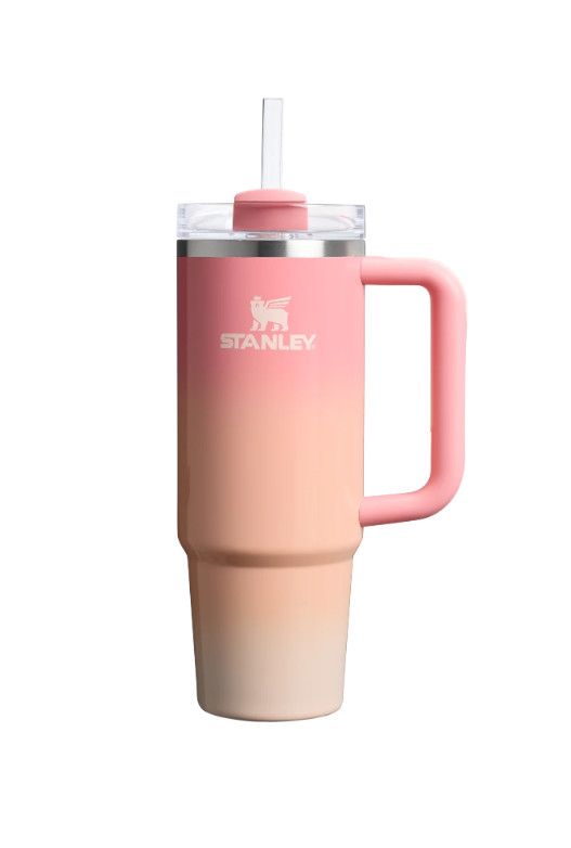 STANLEY The Quencher H2.0 FlowState™ Tumbler 30 oz STANLEY The Quencher H2.0 FlowState™ Tumbler 30 oz, Color: Pink Mesa Sunset