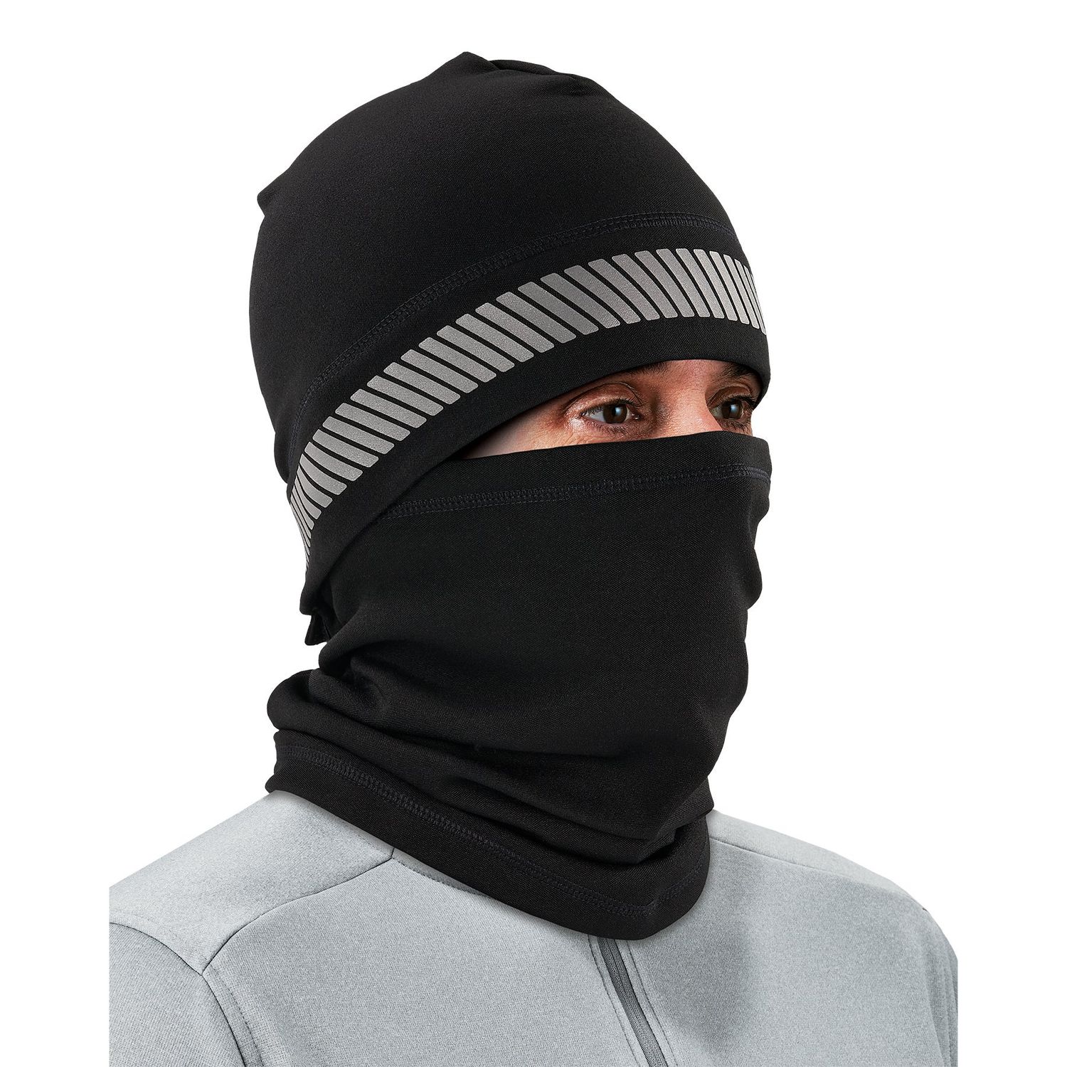 Ergodyne N-Ferno 6831 Reflective Balaclava Face Mask - 2-in-1