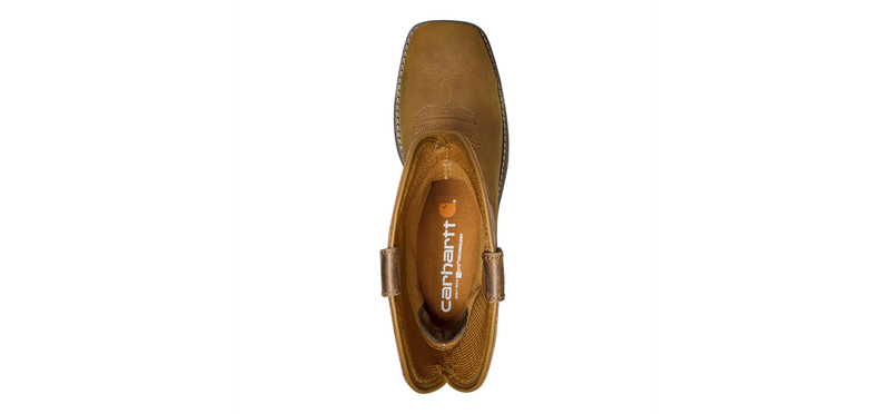 Carhartt Montana WP 11" Square Toe Soft Toe Work Boot – Medium Brown (FQ1414)