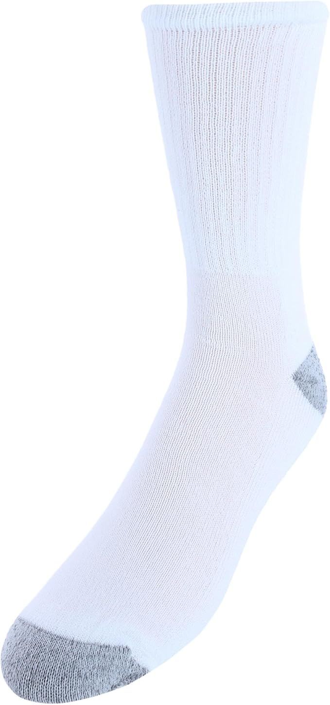 Sock Trends Men's Half Cushion Cotton Crew Socks, 10 Pair- TRM29006CXB001 Sock Trends Men's Half Cushion Cotton Crew Socks, 10 Pair- TRM29006CXB001