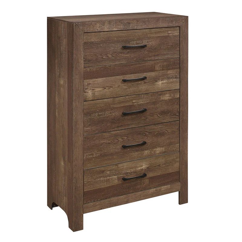 Corbin Brown 5-Drawer Chest (1534-9)
