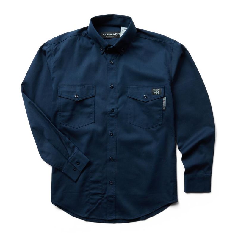 Wolverine FR LS Twill Shirt- W1203320-417