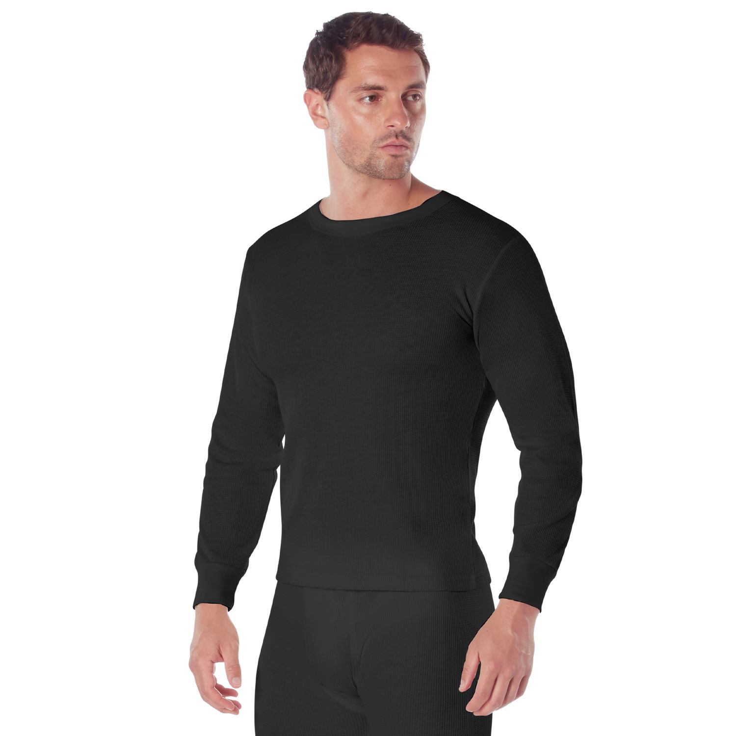 Rothco Thermal Knit Underwear Top Black 3XL 63636 Rothco Thermal Knit Underwear Top Black 3XL 63636