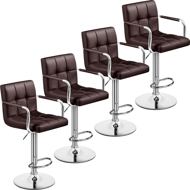 Yaheetech Counter Height Bar Stool