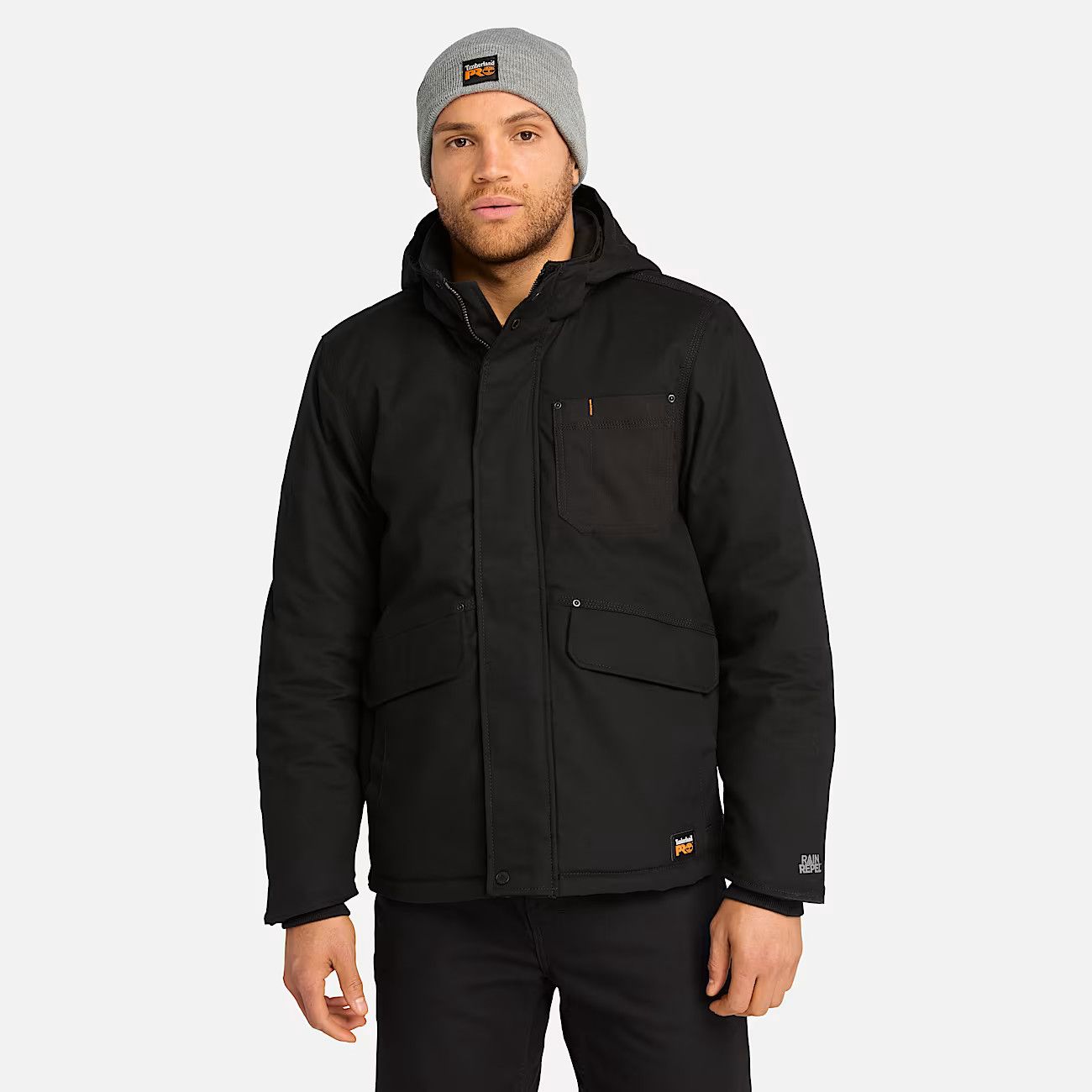 Timberland PRO NON-FR Ironhide Hooded Insulated Jacket, Jet Black- TB1A237T0151 Timberland PRO NON-FR Ironhide Hooded Insulated Jacket, Jet Black- TB1A237T0151