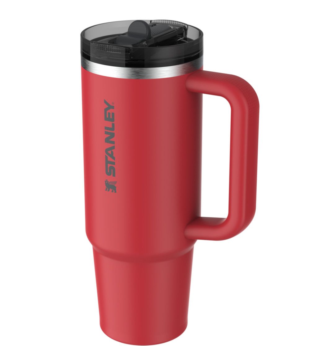 STANLEY The Quencher ProTour Flip Straw Tumbler 30 oz STANLEY The Quencher ProTour Flip Straw Tumbler 30 oz, Color: Chili Black