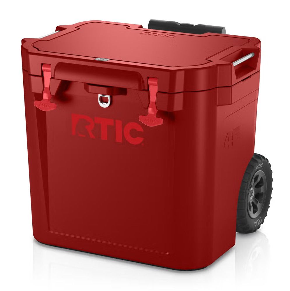 Rtic 45 QT ULTRA-TOUGH WHEELED COOLER BLACK CHERRY Rtic 45 QT ULTRA-TOUGH WHEELED COOLER BLACK CHERRY