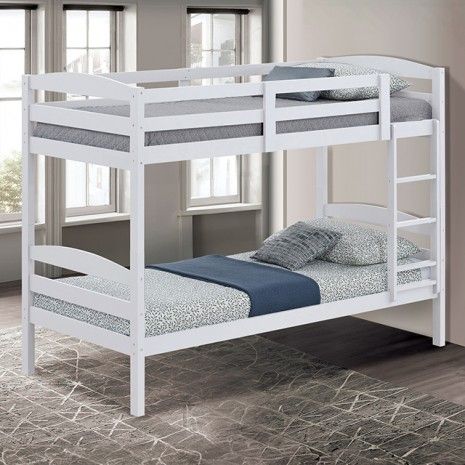 Finsbury Twin/Twin Bunkbed in White (FM-BK110WH-T)