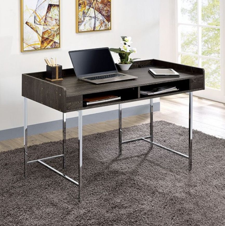 Alvin Desk in Dark Brown (CM-DK5241) Alvin Desk in Dark Brown (CM-DK5241)