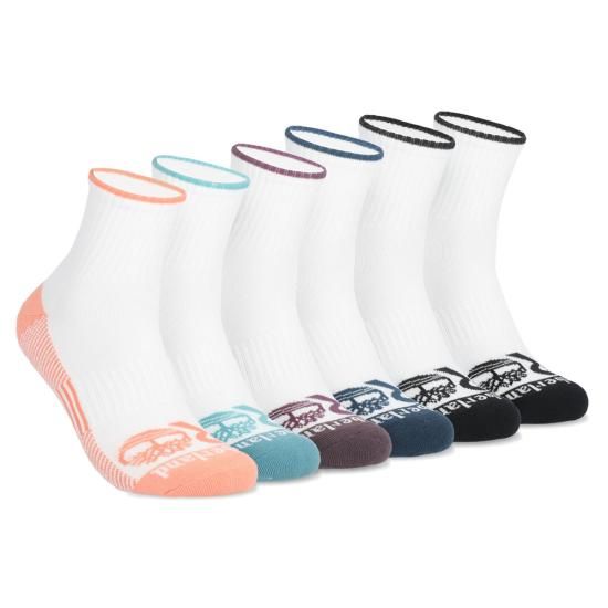 Timberland Pro Women's Quarter Sock, 6 Pack- SP2302
