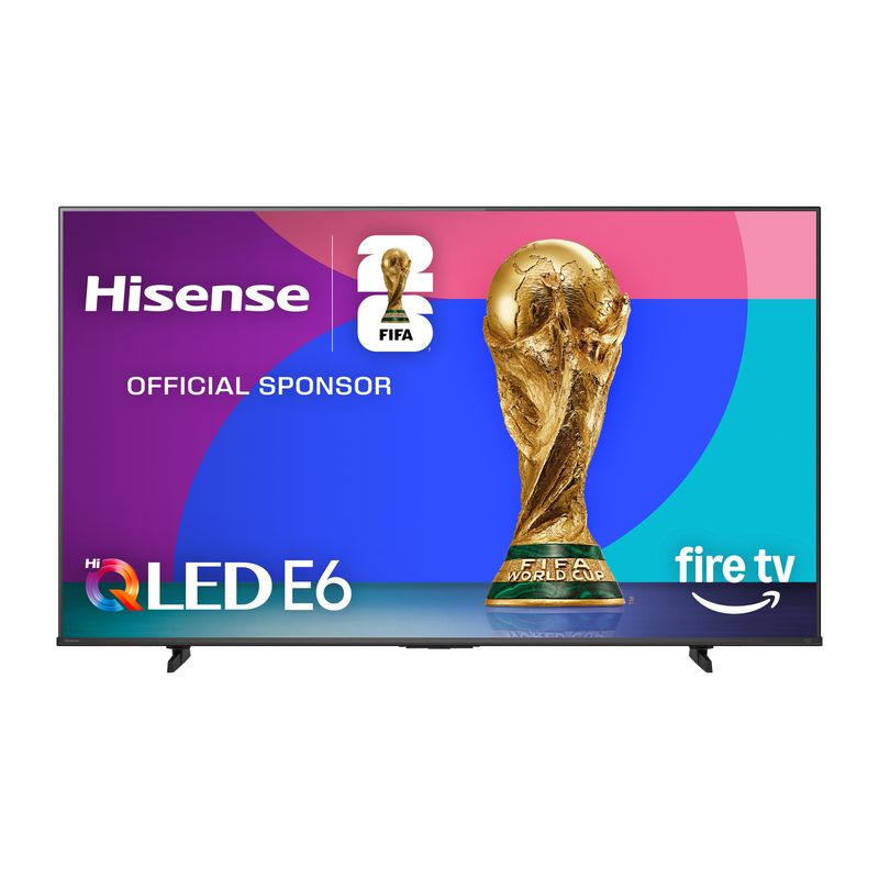 Hisense 50" E6 Cinema Series QLED 4K UHD Smart Fire TV (50E6QF)