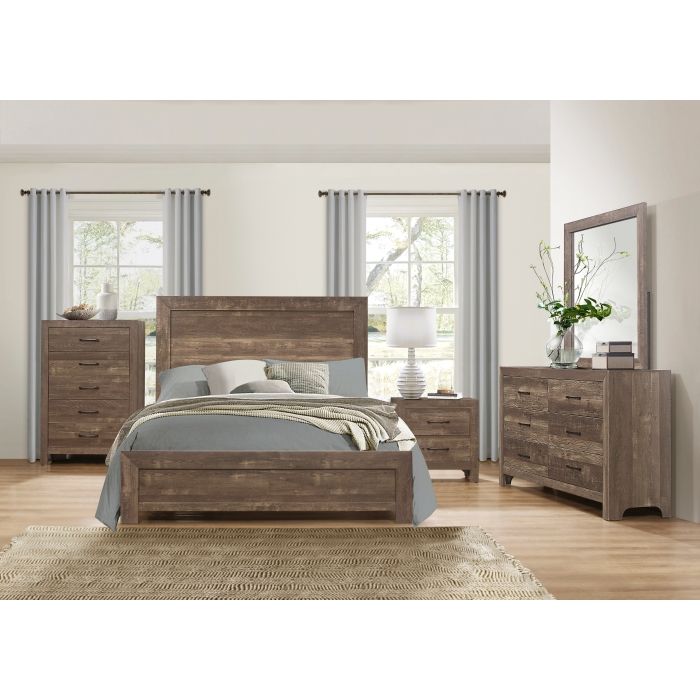 Corbin Brown Queen Bed (1534-1)