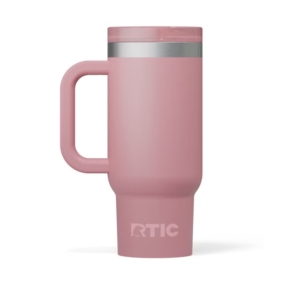 RTIC 16 oz Little Road Trip Tumbler, Color: Dusty Rose