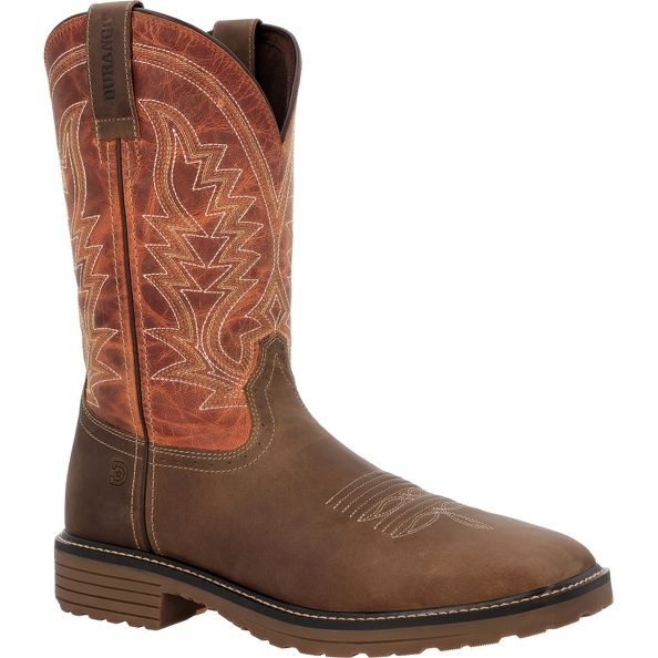 DURANGO DDB0528 - MEN BRN 11" WSTRN TAN SADDLE AND RUSTY BLAZE