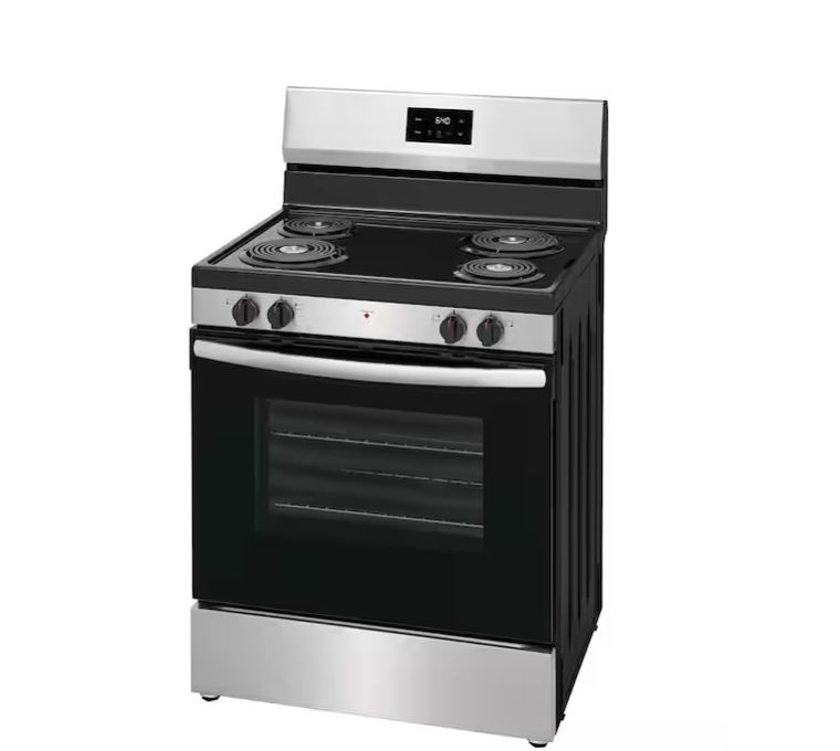 Frigidaire 30' Electric Coil Range Stainless Steel (FCRC3012BS)
