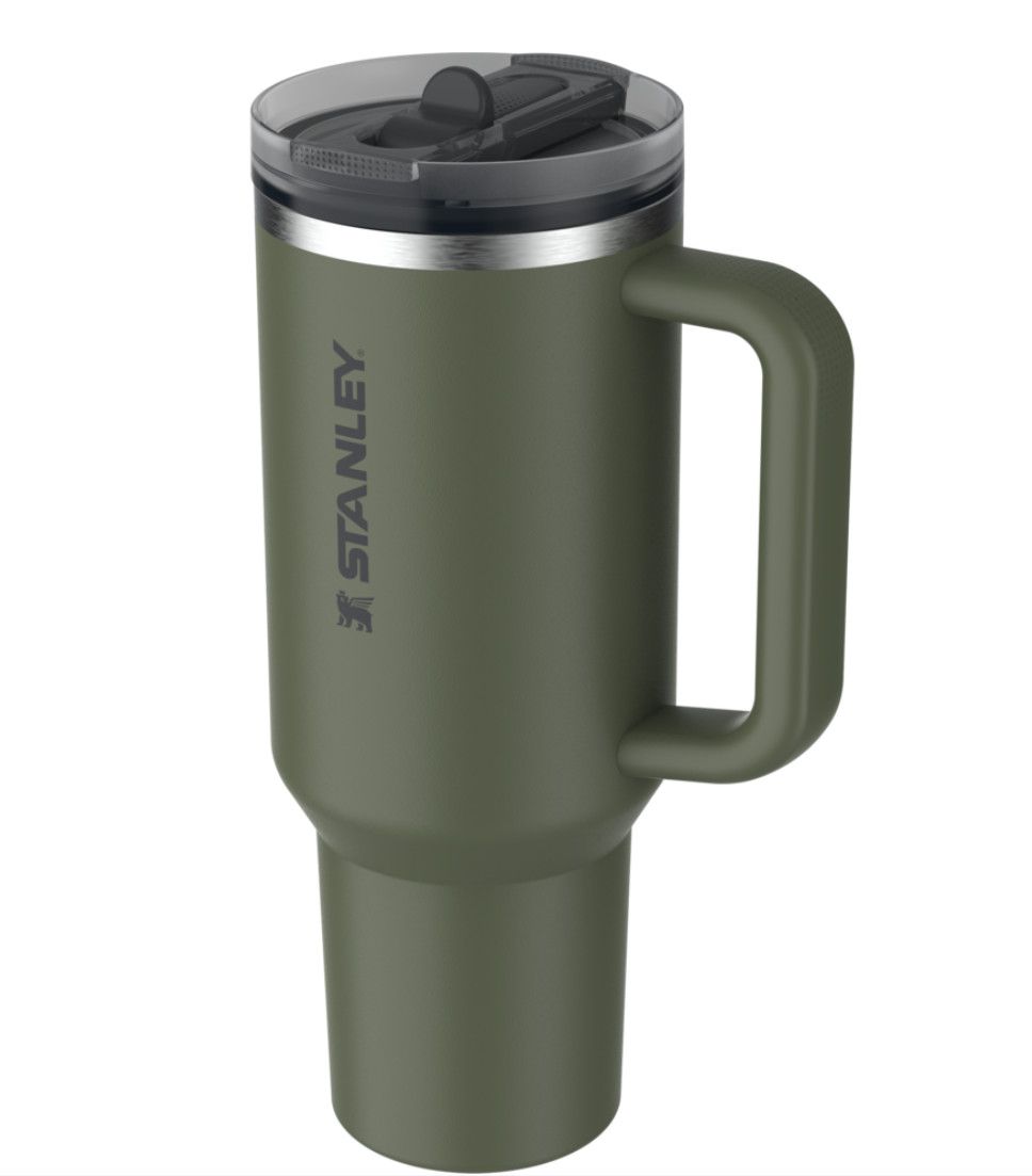 STANLEY  The Quencher  ProTour Flip Straw Tumbler 40 oz Dried Pine